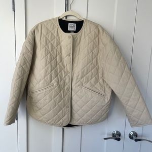 Toteme Quilted Cotton Canvas Jacket
